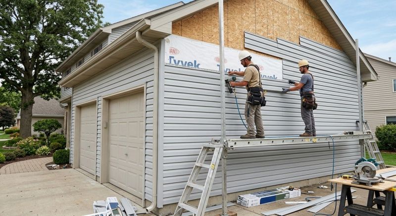 Garage Siding Installation in Miami County, OH