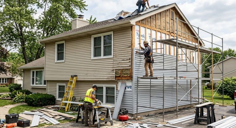 House Siding Installation in Englewood, OH