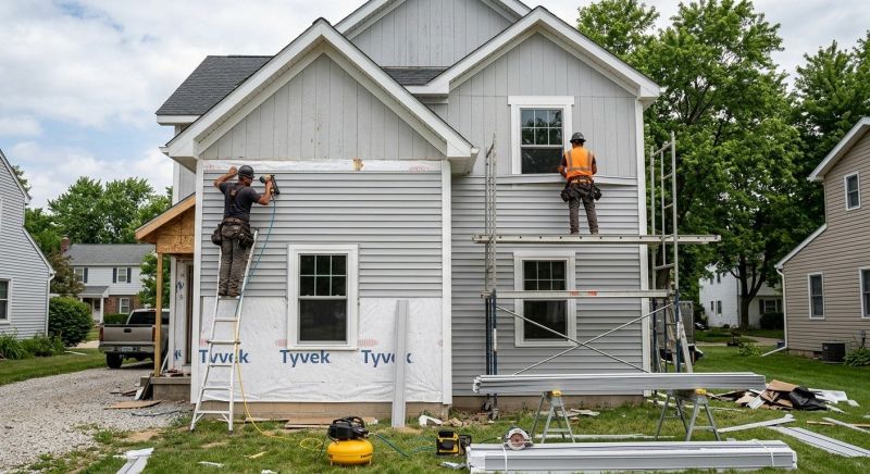 House Siding Installation in Vandalia, OH
