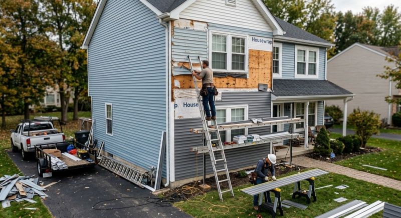 Siding Replacement in New Carlisle, OH