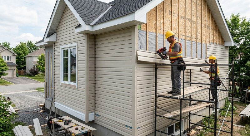 Synthetic Siding Installation in Miami County, OH