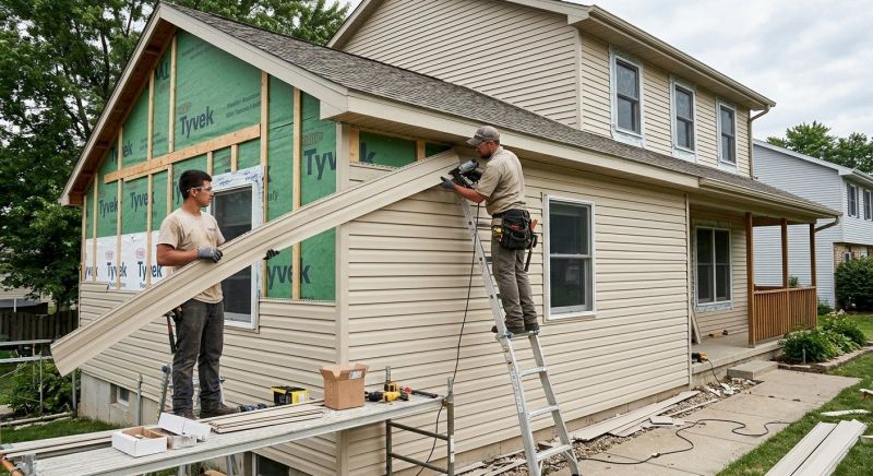 Vinyl Siding Installation in New Carlisle, OH